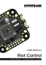 Hypetrain Electronics Riot Control User Manual preview