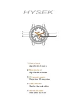 Preview for 2 page of Hysek iO Annual Calendar Instructions For Use Manual