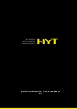 HYT h3 Instruction Manual And Guarantee preview