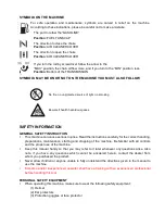 Preview for 8 page of Hyundai power products HCOMBI336F-A Original Instructions Manual