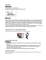 Preview for 22 page of Hyundai power products HCOMBI336F-A Original Instructions Manual