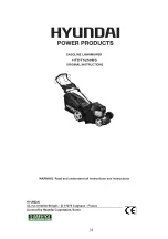 Preview for 28 page of Hyundai power products HTDT5275BS Original Instructions Manual