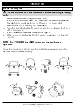 Preview for 22 page of Hyundai power products HYCW1200E Instruction Manual