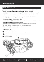 Preview for 31 page of Hyundai power products HYM3200E Instruction Manual