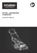 Preview for 1 page of Hyundai power products HYM460SPE Instruction Manual