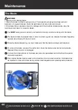 Preview for 44 page of Hyundai power products HYM480SPER Instruction Manual