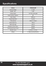 Preview for 28 page of Hyundai power products HYM80Li460P Instruction Manual