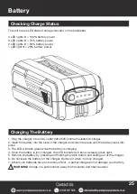 Preview for 25 page of Hyundai power products HYM80Li460SP Instruction Manual