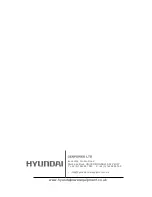 Preview for 12 page of Hyundai HY 2550 User Manual