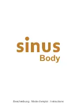 i-like Metaphysik Sinus Body Instructions Manual preview