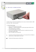 Preview for 35 page of I+ME ACTIA BOP HD8 User Manual