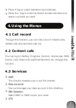 Preview for 10 page of i-mobile Hitz 14 User Manual