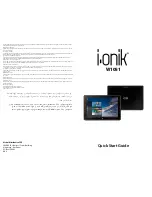 Preview for 10 page of i-onik W11651 Quick Start Manual