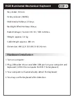 Preview for 4 page of I-Rocks IRK71M Quick Installation Manual