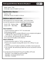 Preview for 4 page of I-Rocks IRK73R Quick Installation Manual