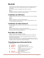 Preview for 11 page of i.safe MOBILE X.TAB 1 SERIES Quick Start Manual And Safety Instructions