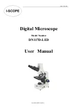 I-Scope DN117D-LED User Manual preview