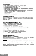 Preview for 4 page of i-tec C31MYSAFE35 User Manual