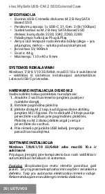 Preview for 30 page of i-tec MySafe USB-C M.2 SSD External Case User Manual