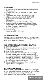 Preview for 33 page of i-tec MySafe USB-C M.2 SSD External Case User Manual