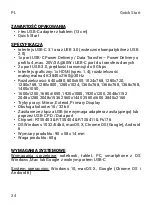 Preview for 24 page of i-tec USB-C Travel Adapter PD/Data User Manual