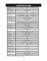 Preview for 12 page of i3 International i3B265i Instruction Manual