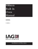 IAG IOM9SE4 Installation And Operation Manual preview