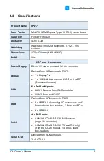 Preview for 11 page of IBASE Technology IP417 User Manual