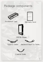 Preview for 3 page of iBasso Audio DX150 Manual