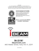 Preview for 4 page of iBeam TE-MDC Product Manual