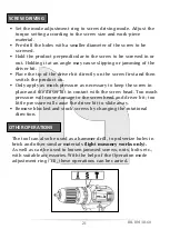 Preview for 22 page of iBell Tools IBL BM18-60 Operator'S Manual