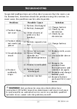 Preview for 24 page of iBell Tools IBL BM18-60 Operator'S Manual