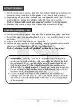 Preview for 16 page of iBell RH26-26 Operator'S Manual