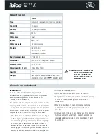 Preview for 21 page of ibico 1211X Instruction Manual