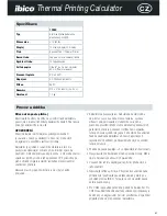 Preview for 41 page of ibico 1228X Instruction Manual