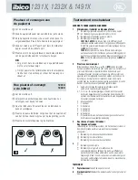 Preview for 22 page of ibico 1231X Instruction Manual