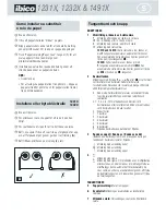 Preview for 34 page of ibico 1231X Instruction Manual