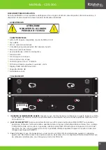 Preview for 25 page of Ibiza sound CDS-200 Manual