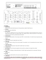 Preview for 3 page of Ibiza sound DJM95USB-REC Instruction Manual