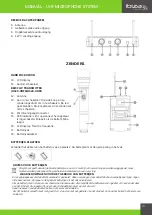 Preview for 15 page of Ibiza sound DR20UHF-HB Manual