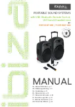 Preview for 1 page of Ibiza sound PORT12UHF-MKII Manual