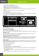 Preview for 4 page of Ibiza sound TS450 Manual