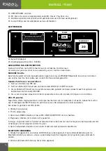 Preview for 16 page of Ibiza sound TS450 Manual