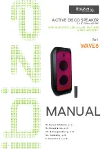 Ibiza sound WAVE8 Manual preview