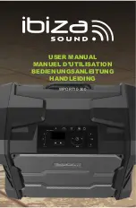 Ibiza sound WPORT10-300 User Manual preview