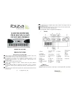 Preview for 20 page of Ibiza 15-5001 User Manual