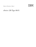 Preview for 3 page of IBM 8645 - Eserver xSeries 220 Hardware Maintenance Manual