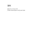 Preview for 3 page of IBM BladeCenter JS22 Problem Determination And Service Manual