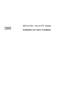 Preview for 3 page of IBM Netfinity Fibre Channel PCI Adapter Installation And User Handbook