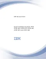IBM Storwize V5100 MTM 2078-424 Quick Installation Manual preview